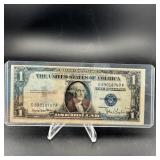 1935d $1 Silver Certificate Hi Grade No Motto