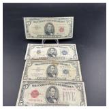 4 Note $5 Set
