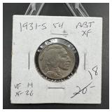 1931-s Buffalo Nickel