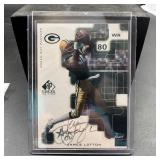 James Lofton Autograph Card