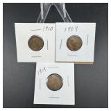 1909 & 1910 Wheat Cents