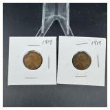 1919 Wheat Cents