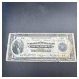 1918 $1 Federal Reserve Bank Note New York