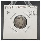 1909s Barber Dime Key Date