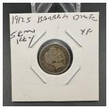 1912s Barber Dime Semi Key
