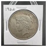 1922 Peace Dollar
