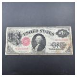 1917 $1 Red Seal Large Note