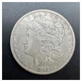 1892-o Morgan Silver Dollar