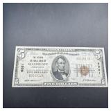 Series 1929 $5 Citizens National Bank Of Slatingto