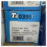 Box Of Hardware Screws; See Photo For Sizes And Qu