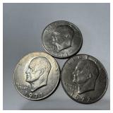 Three Ike Dollars - 1971-1972