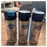 Three Cans Of Waxy-film Protectant