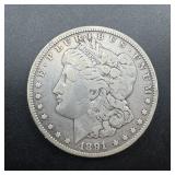 1878-cc Morgan Silver Dollar
