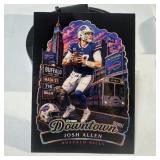 Custom Josh Allen Downtown Football Card