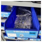 Blue Bolt Bin Containing Assorted Hardware And Bol
