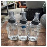 Three Containers Of Gojo Hand Cleaner