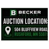 Auction Location: 504 Bluffview Road, Rushford, Mn