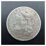 1878-cc Morgan Silver Dollar