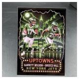Custom Garrett Wilson And Breece Hall Uptown Footb