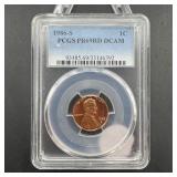 1986-s Memorial Cent Graded Proof 69; Grading Serv