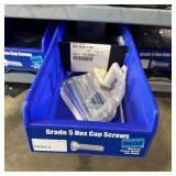 Blue Bolt Bin Containing Assorted Hardware And Bol