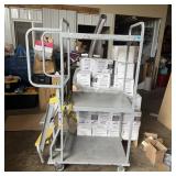 Walmart Rolling-dolly Cleaning Table With Ladder O