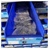 Blue Bolt Bin Containing Assorted Hardware And Bol