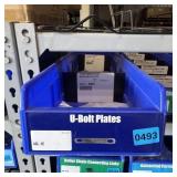 Blue Bolt Bin Containing Assorted Hardware And Bol