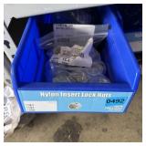 Blue Bolt Bin Containing Assorted Hardware And Bol