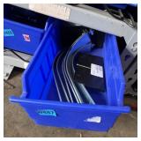 Blue Bolt Bin Containing Assorted Hardware And Bol