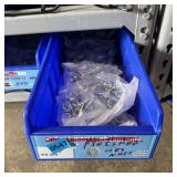 Blue Bolt Bin Containing Assorted Hardware And Bol