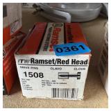1-inch Ramset Nails