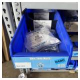 Blue Bolt Bin Containing Assorted Hardware And Bol