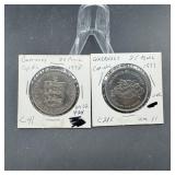 2 Various Foreign Coins