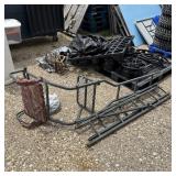Ladder Tree Stand, Approximately 14 Feet Tall.