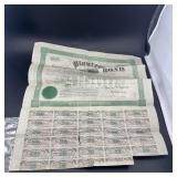 Rare $1,000 Treasury Bond Note From Augusta, Georg