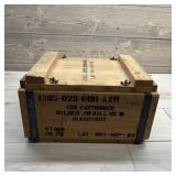 Wooden M2 Ammunition Box, Approximately 12  16 I