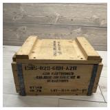Wooden M2 Ammunition Box, Approximately 12  16 I