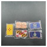 (5 Times Bid) 1 Oz Copper Bars- Various Designs