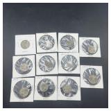 11 Silver War Nickels