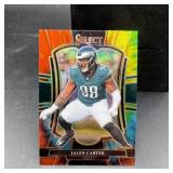 2025 Select Jalen Carter Tie-dye Football Card, Nu