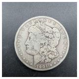 1901-o Morgan Silver Dollar.