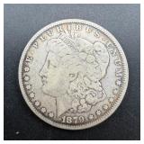 1879 Morgan Silver Dollar.