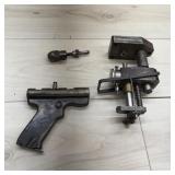 Tachometer & Tool Lot. Old Tachometer Gauge And Sp