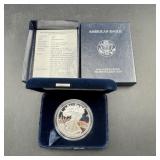 2000-p Proof American Silver Eagle.