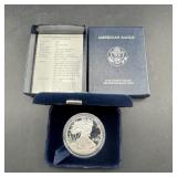 2001-w Proof American Silver Eagle.
