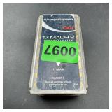 .17 Mach 2 Ammunition, 50 Rounds