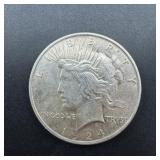 1924 Peace Silver Dollar
