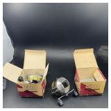 Two Vintage Zebco Fishing Reels In Original Boxes.