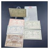 Lot Of Old Foreign Paper Currency.